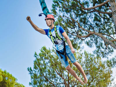 Höchste Schleuder (50 m) in Spanien in Lloret de Mar, Costa Brava