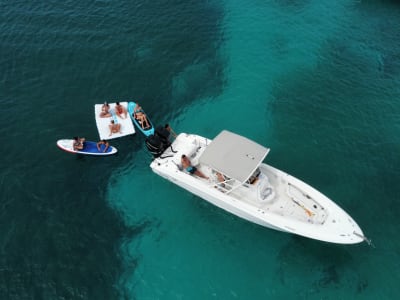 Balade en bateau privée à Saint-Barthélemy avec snorkeling depuis Saint-Martin