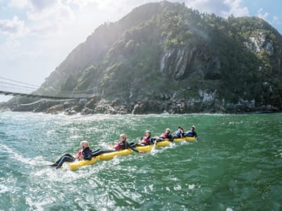 Combo de tubing en aguas negras + SUP en el río Storms, Parque Nacional de Tsitsikamma