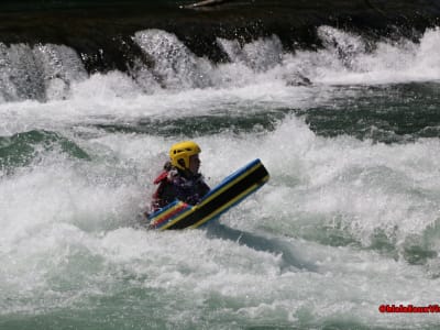 Hidrospeed por el Gave de Pau, cerca de Lourdes