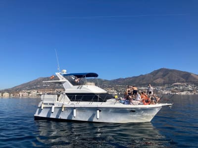 Excursion en bateau pour observer les dauphins depuis Fuengirola, Malaga