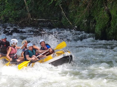 Descente en rafting sur la rivière des Marsouins à La Réunion