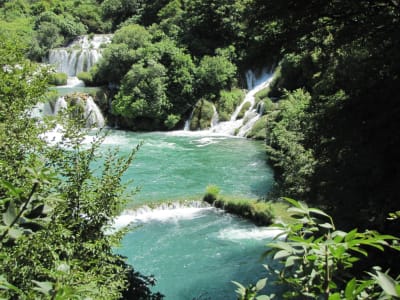 Excursión guiada por el Parque Nacional de Krka con salida de Novalja