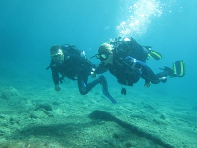 Erster Tauchgang in Alexandroupoli