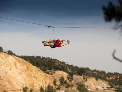 Ziplining-Ausflug in den nördlichen Drakensbergen