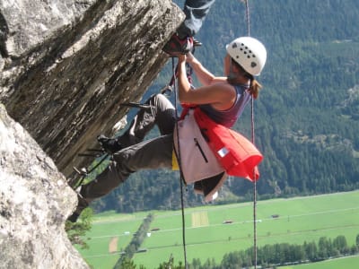 Via Ferrata à la chute d'eau de Lehner au Tyrol