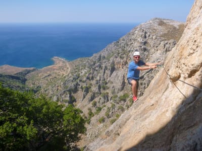 Via Ferrata in the Asterousia Mountains starting from Heraklion