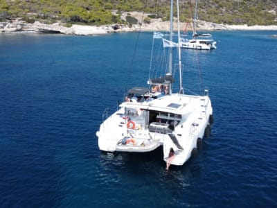 Catamaran Sailing Cruise in Mykonos