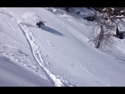 Backcountry skiing in Madonna di Campiglio