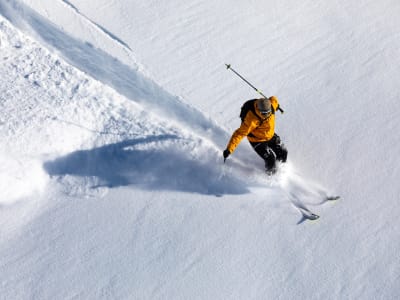 Découverte du ski de randonnée dans les Rocheuses à Banff, Alberta