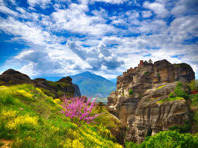 Recorrido en tren por Meteora (Grecia)