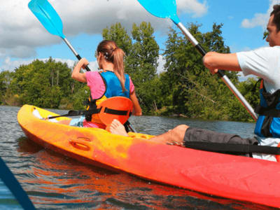 Kayak rental in Solenzara in Corsica