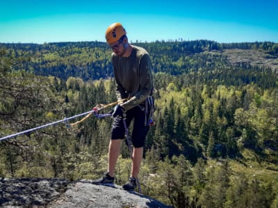 Beginner Rock Climbing Excursion in Bohuslän