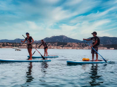 Excursion en stand up paddle à Propriano, Corse