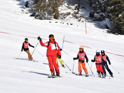 Cours de ski intermédiaire pour jeunes à Westendorf, Tirol, Autriche