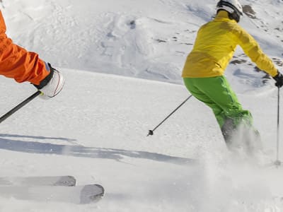 Curso de esquí privado en Les Arcs 1950, Paradiski