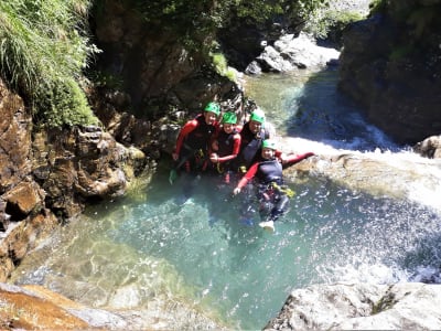 Découverte en famille du canyoning à Saint-Lary-Soulan