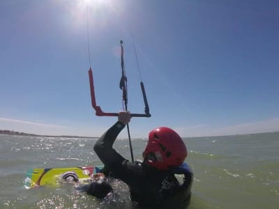 Kitesurfing lesson in Wissant, Côte d'Opale