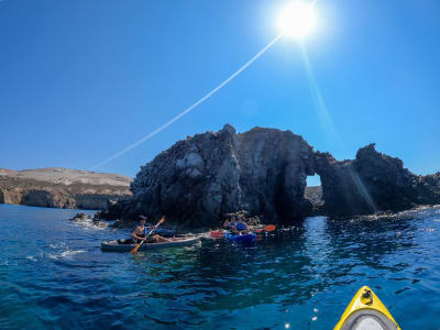 Guided Kayaking Excursion from Fyriplaka Beach in Milos