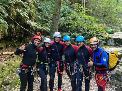 Beginner Canyoning of Iragna Lite in Ticino