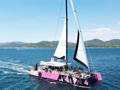 Catamaran Cruise in the Glénan Archipelago in Finistère from La Forêt-Fouesnant