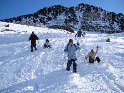 Snowshoeing on the Balconies of the Tourmalet from La Mongie