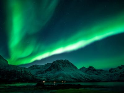 Chasse aux aurores boréales en bateau depuis Tromsø, Norvège