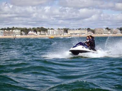 Jetski-Verleih in Pornichet, in der Nähe von La Baule