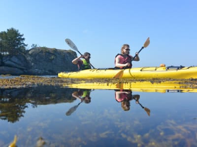 Geführte Kajaktour um die Jørpelandsholmen-Inseln bei Stavanger