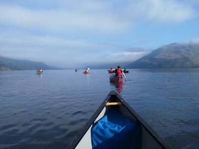 Geführter Kanuausflug auf dem Great Glen Canoe Trail