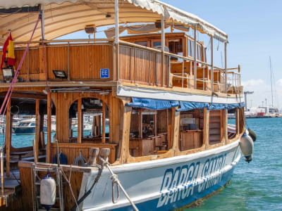 Sunset Boat Tour from Palma Marina along Palma's Bay in Palma de Mallorca