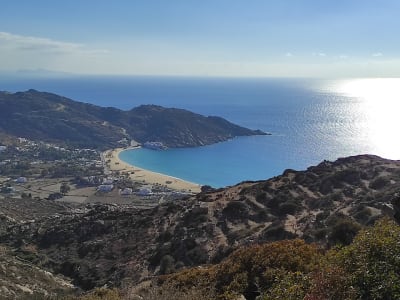 Wanderung und griechische Käseverkostung in der Käserei Diaseli auf Chora, Ios