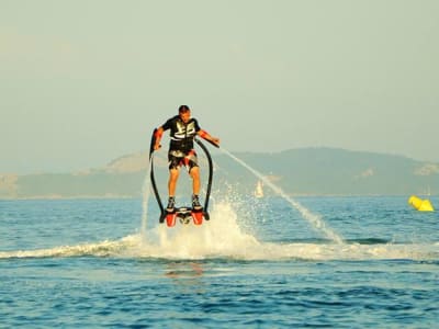 Flyboarding session in Hyeres