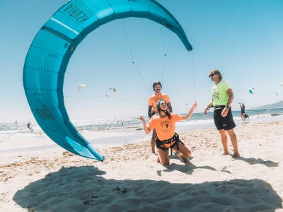 Kitesurfing lessons in Tarifa, on the Gibraltar Stretch