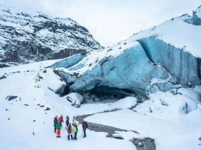 Randonnée glaciaire sur le glacier Falljökull dans le Vatnajökull depuis Skaftafell