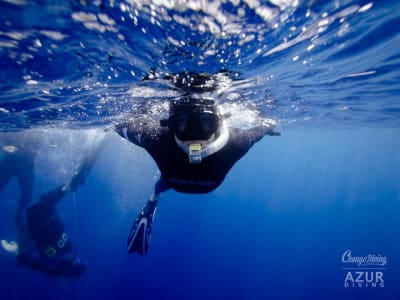 First Freedive in Nice, French Riviera