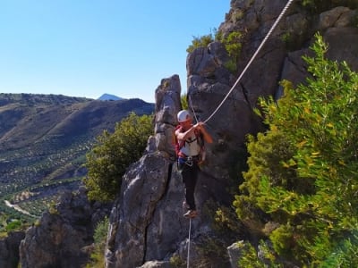 Via Ferrata Castillo de Locubin près de Grenade