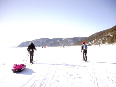 Entdeckung des Skilanglaufs in der Region Saguenay ab Sainte-Rose-du-Nord