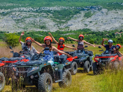 Excursión vespertina en quad por Malia, Creta