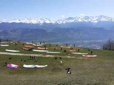 Gleitschirmflugkurs in Saint-Hilaire-du-Touvet bei Grenoble