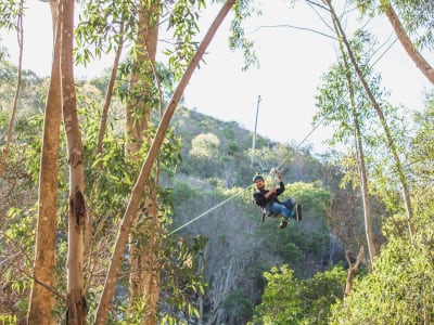 Visite en tyrolienne de Caledon Tree Top