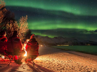 Minivan Northern Lights Chase from Tromsø