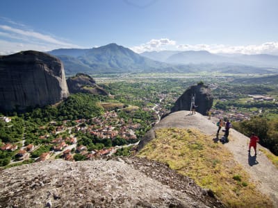 Caminata por las cuevas de los ermitaños de Meteora