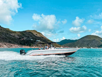 Balade en bateau privée à Saint-Martin depuis Simpson Bay