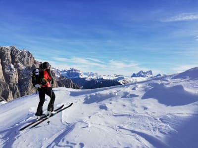 Private Ski Touring Trip in the Dolomites from Canazei