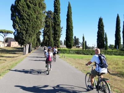 Excursion privée en E-Bike à l'Appia Antica, Rome