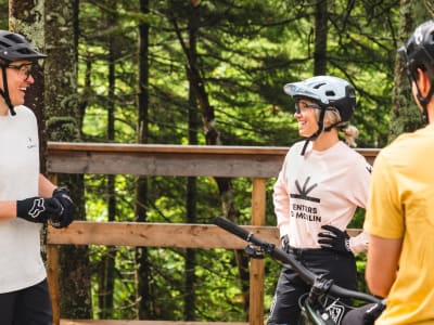 Alquiler de bicicletas de montaña en Les Sentiers du Moulin, cerca de Quebec