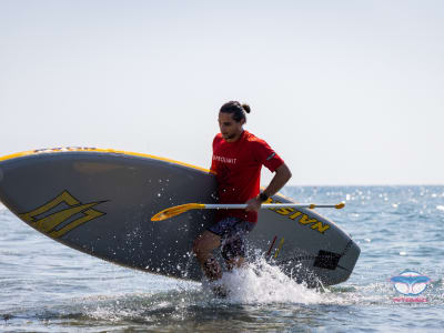 Stand up paddle à Larnaca, Chypre