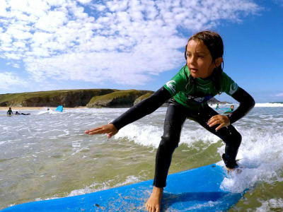 Surfing lessons in Belle-Île-en-Mer