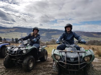 Excursión en quad en Pitlochry